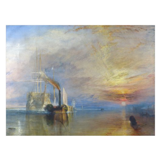 Nappe William Turner - Le Temeraire de combat (Devant (Horizontal))