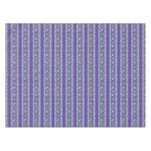 Nappe Winter Purple et Green Christmas Fair Isle (Devant (Horizontal))