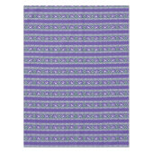 Nappe Winter Purple et Green Christmas Fair Isle (Devant)