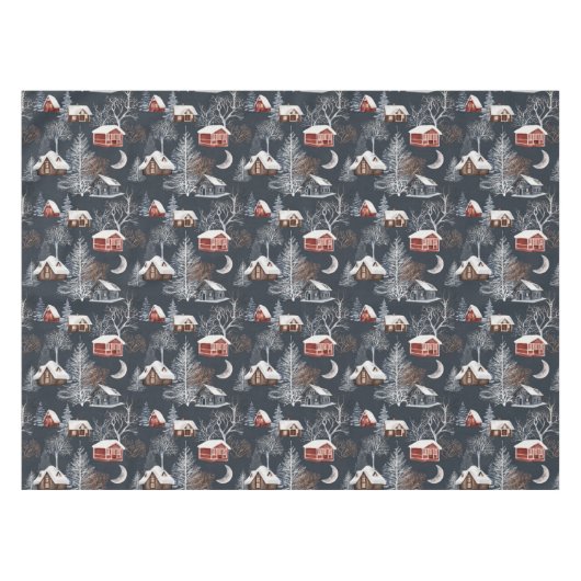 Nappe Winter Woodland Pattern  (Devant (Horizontal))