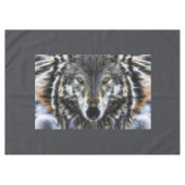 Nappe Wolf Design inspiré Portrait (Devant (Horizontal))