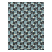 Nappe Wolf Howling À Moon Design Motif (Devant)