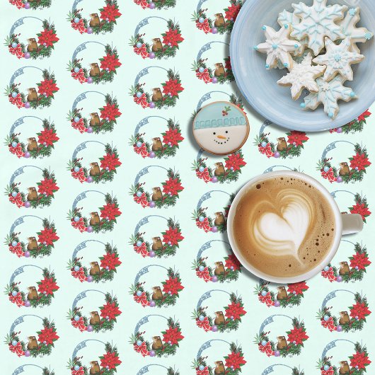 Nappe Wreath de la souris de Noël