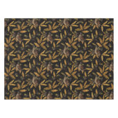 Nappe Wrens et cors sur noir (Devant (Horizontal))