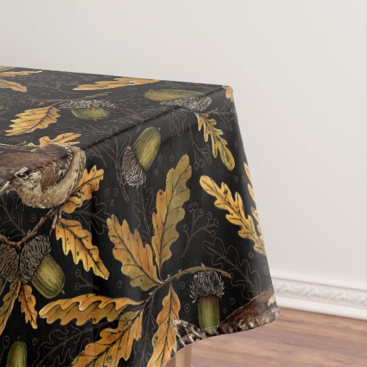 Nappe Wrens et cors sur noir (In Situ)
