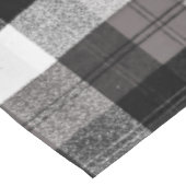 Nappe XMAS Baffalo plaqué noir blanc Christma (Angle)