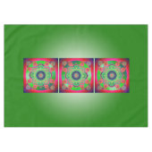 Nappe YANTRA - grande roue - vert rose (Devant (Horizontal))