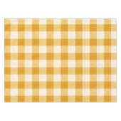 Nappe Yellow and White Bold Checkered Plaid Design  (Devant (Horizontal))