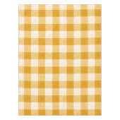 Nappe Yellow and White Bold Checkered Plaid Design  (Devant)