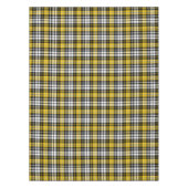 Nappe Yellow Black White Plaid Tartan Pattern Design  (Devant)