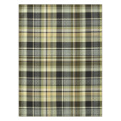 Nappe Yellow-brown tartan plaid.  (Devant)