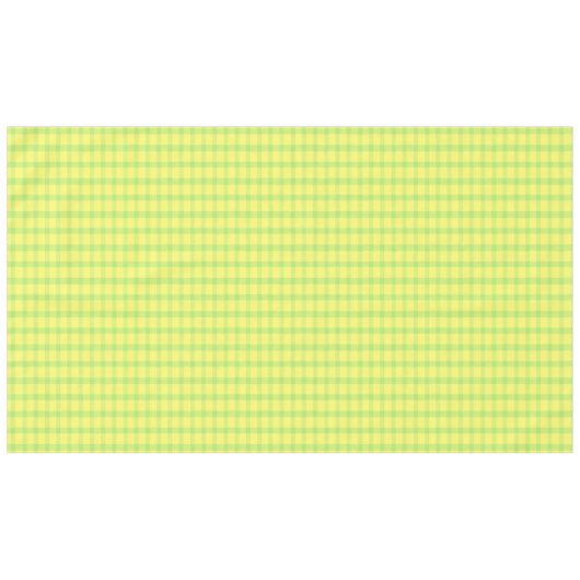 Nappe Yellow Green Rustic Plaid Check (Devant (Horizontal))