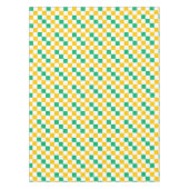 Nappe Yellow White Green Checkered Design  (Devant)