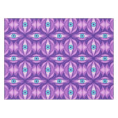 Nappe Yeux Bleus Quirky Dans Motif Mystique Violet (Devant (Horizontal))