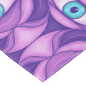 Nappe Yeux Bleus Quirky Dans Motif Mystique Violet (Angle)