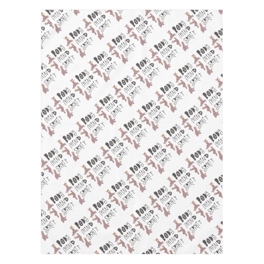 Nappe Yoga Llamas (Devant)