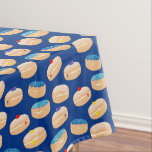 Nappe Yummy Sufganiyot Jelly Donuts Motif Hanoukka<br><div class="desc">Yummy Sufganiyot Jelly Donuts Motif Hanoukka. Sufganiyah Chanukah,  assortiment de beignets de gelée.</div>