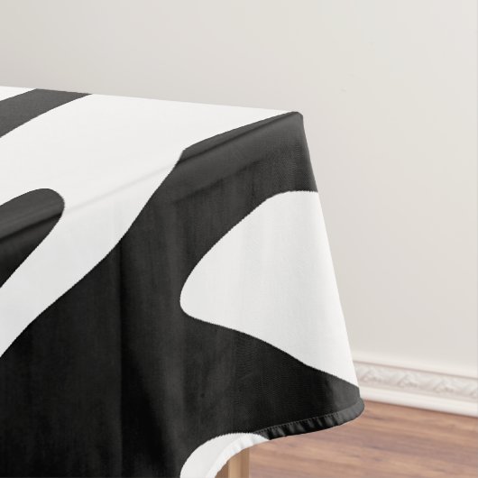 Nappe Zebra noir et blanc (In Situ)