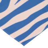 Nappe Zebra Print Blue Zebra Stripes Poster de animal (Angle)