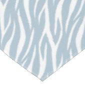 Nappe Zebra Print White Powder Blue Cute Modern Motif (Angle)