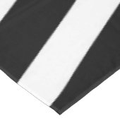 Nappe Zebra rayures motif noir & blanc + vos idées (Angle)
