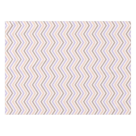 Nappe ZigZag Blush Pink Lavender (Devant (Horizontal))