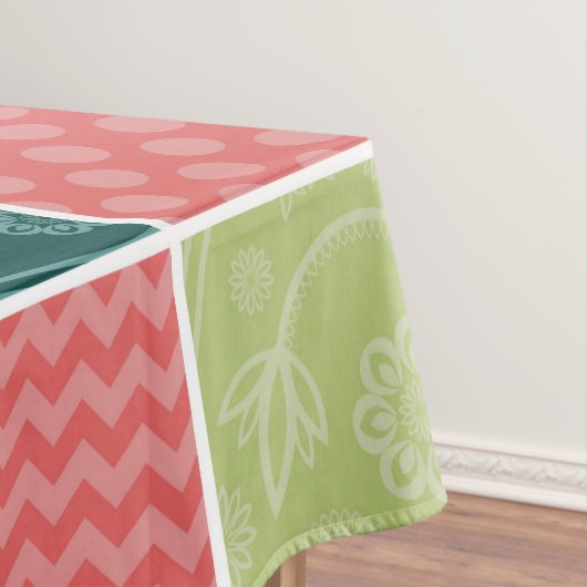 Nappe Zigzag, Chevron, En vichy, Pois, Patchwork (In Situ)