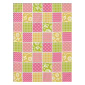 Nappe Zigzag, Chevron, Pois, En vichy, Patchwork (Devant)