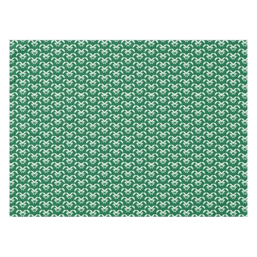 Nappe Zigzag floral vert (Devant (Horizontal))