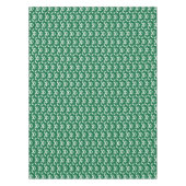 Nappe Zigzag floral vert (Devant)