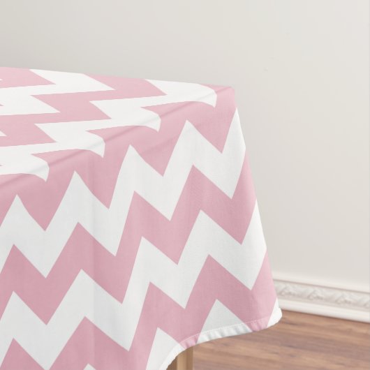 Nappe Zigzag rose, Chevron rose, Motif géométrique (In Situ)