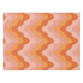 Nappe Zigzags colorés (rose et orange) (Devant (Horizontal))