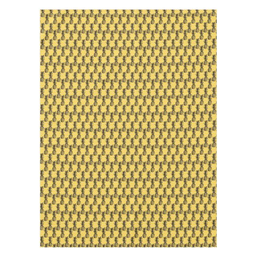 Nappe Zigzags d'ananas (Devant)