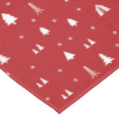 Nappes Arbres de Noël et Flocons de Neige (Angle)