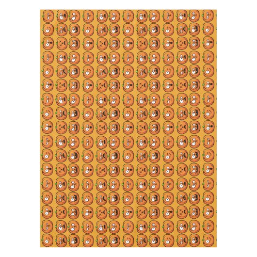 Nappes Citrouilles d'Halloween (Devant)