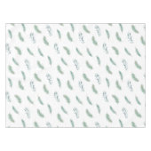 Nappes d'aquarelle de vert de Noël de baie de pin (Devant (Horizontal))