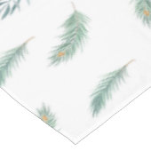 Nappes d'aquarelle de vert de Noël de baie de pin (Angle)