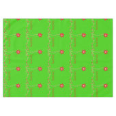 Nappes de Noël, Joyeuses Fêtes verts (Devant (Horizontal))