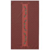 Nappes de Noël Rouge Plaid 60" x 104" (Devant)