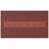 Nappes de Noël Rouge Plaid 60" x 104" (Devant (Horizontal))