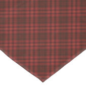 Nappes de Noël Rouge Plaid 60" x 104" (Angle)