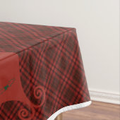 Nappes de Noël Rouge Plaid 60" x 104" (In Situ)