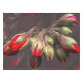 Nappes Fleur Rouge Et Foncé (Devant (Horizontal))
