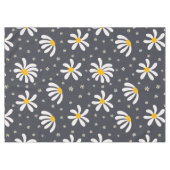 Nappes florales de marguerites grises et blanches  (Devant (Horizontal))