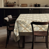 Nappes géométriques texturées en neutre calmes