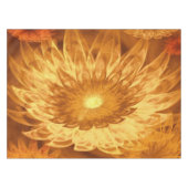Nappes Imaginaire Fleurs Jaune (Devant (Horizontal))