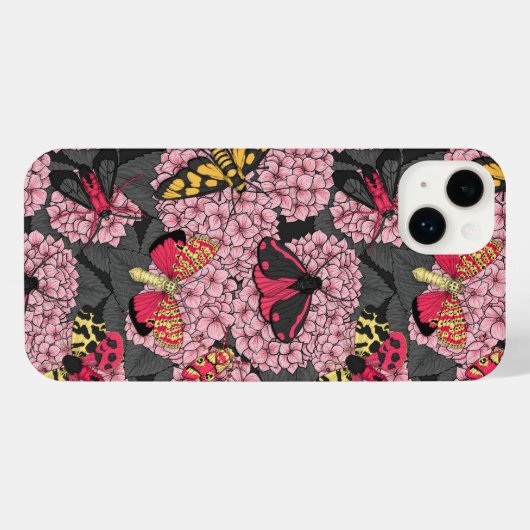 Nappes phréatiques à hydrangée rose (Verso Horizontal)