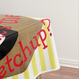Nappes Pomme de terre, frites, Ketchup ?