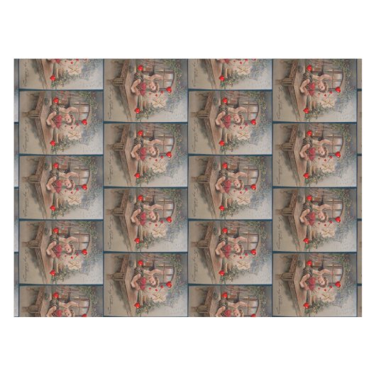 Nappes Saint-Valentin Vintage (Devant (Horizontal))