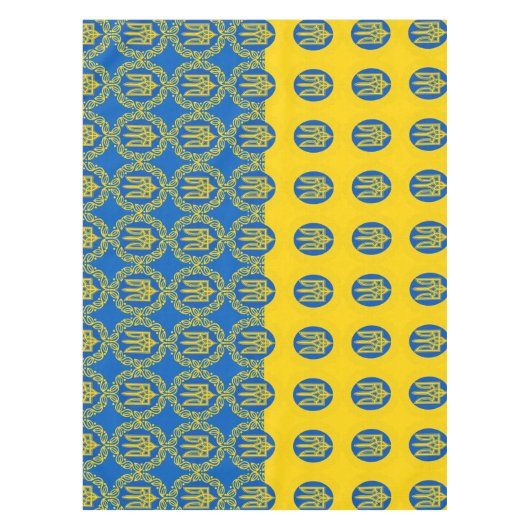Nappes ukrainiennes & mode drapeau ukrainien (Devant)